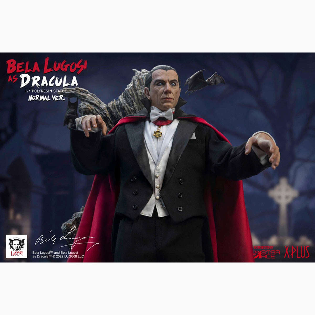 Dracula (1931) statuette Superb Scale 1/4 Bela Lugosi as Dracula 60 cm - Image 2
