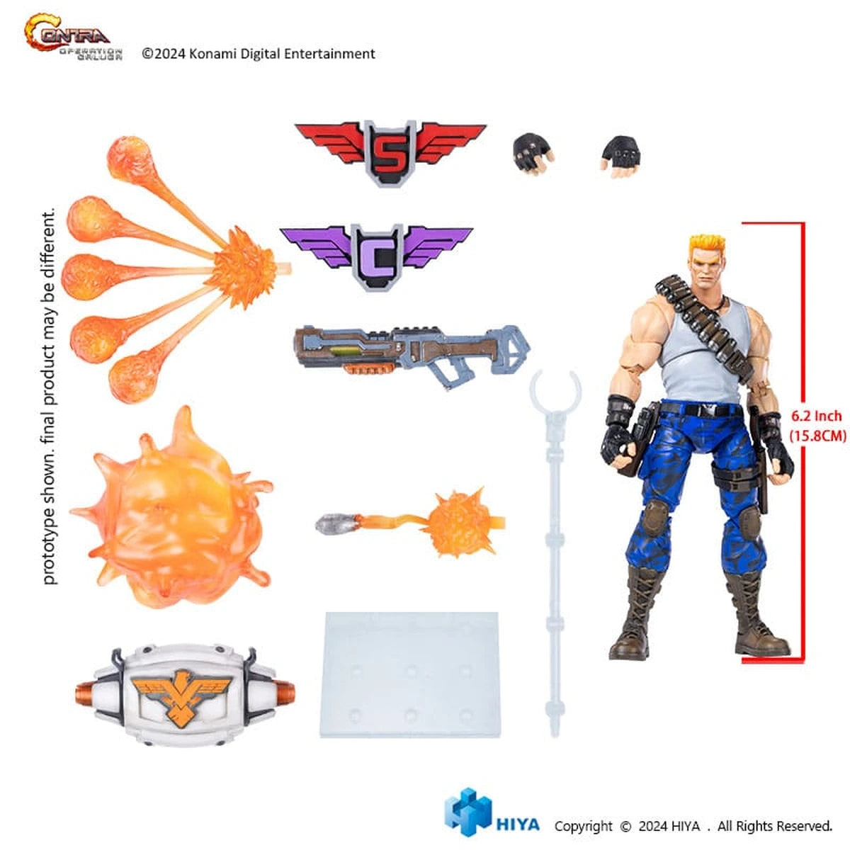 Contra: Operation Galuga figurine Exquisite Basic Bill Rizer 16 cm - Image 3