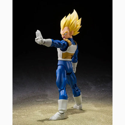 Dragon Ball Z figurine S.H.Figuarts Super Saiyan Vegeta (Dangerous Pride) 14 cm - Image 5
