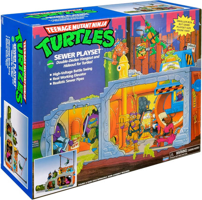 Les Tortues Ninja bâtiment Secret Sewer Lid Playset Mutant Module heo EU Exclusive 30cm Playmates