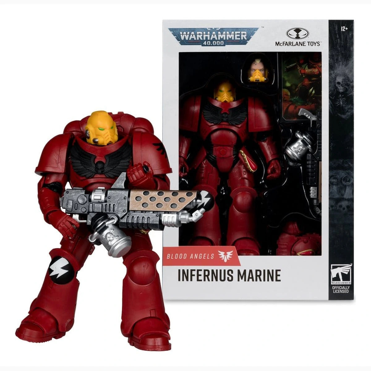 Warhammer 40,000 figurine Infernus Marine (Blood Angels) 18 cm - Image 4