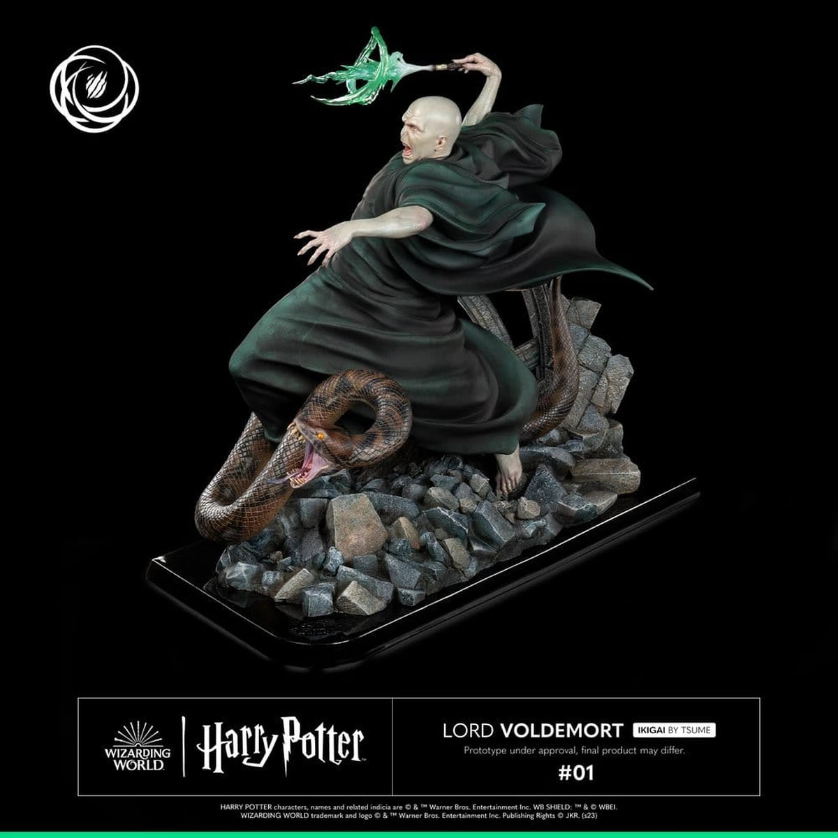 Harry Potter figurine 1/6 IKIGAI Lord Voldemort 32 cm - Image 4