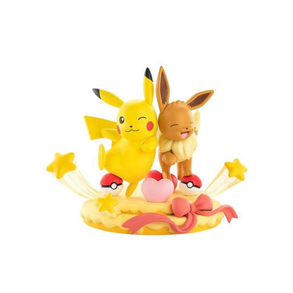 Pokemon Funism Prime Figure Evoli And Pikachu Party 20cm - Image 2