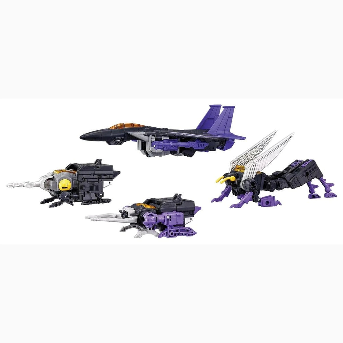 Transformers Dramatic Capture Series pack 4 figurines Decepticons Part 2 - Image 3