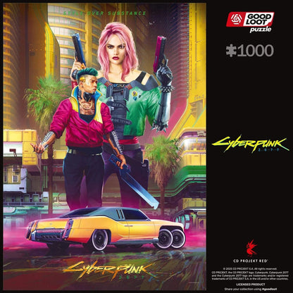 Cyberpunk 2077 Puzzle Kitsch Style (1000 pièces) - Image 4