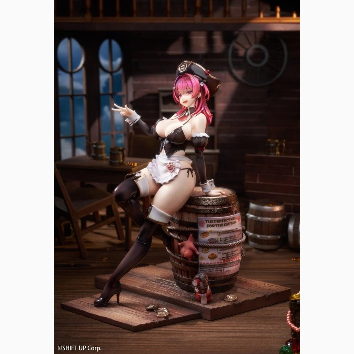 Goddess of Victory: Nikke statuette PVC 1/4 Mast: Romantic Maid Deluxe Edtition 42 cm - Image 5
