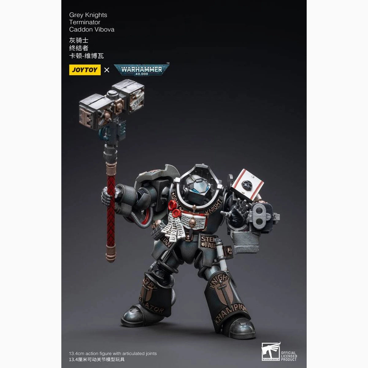 Warhammer 40k figurine 1/18 Grey Knights Terminator Caddon Vibova 13 cm - Image 6
