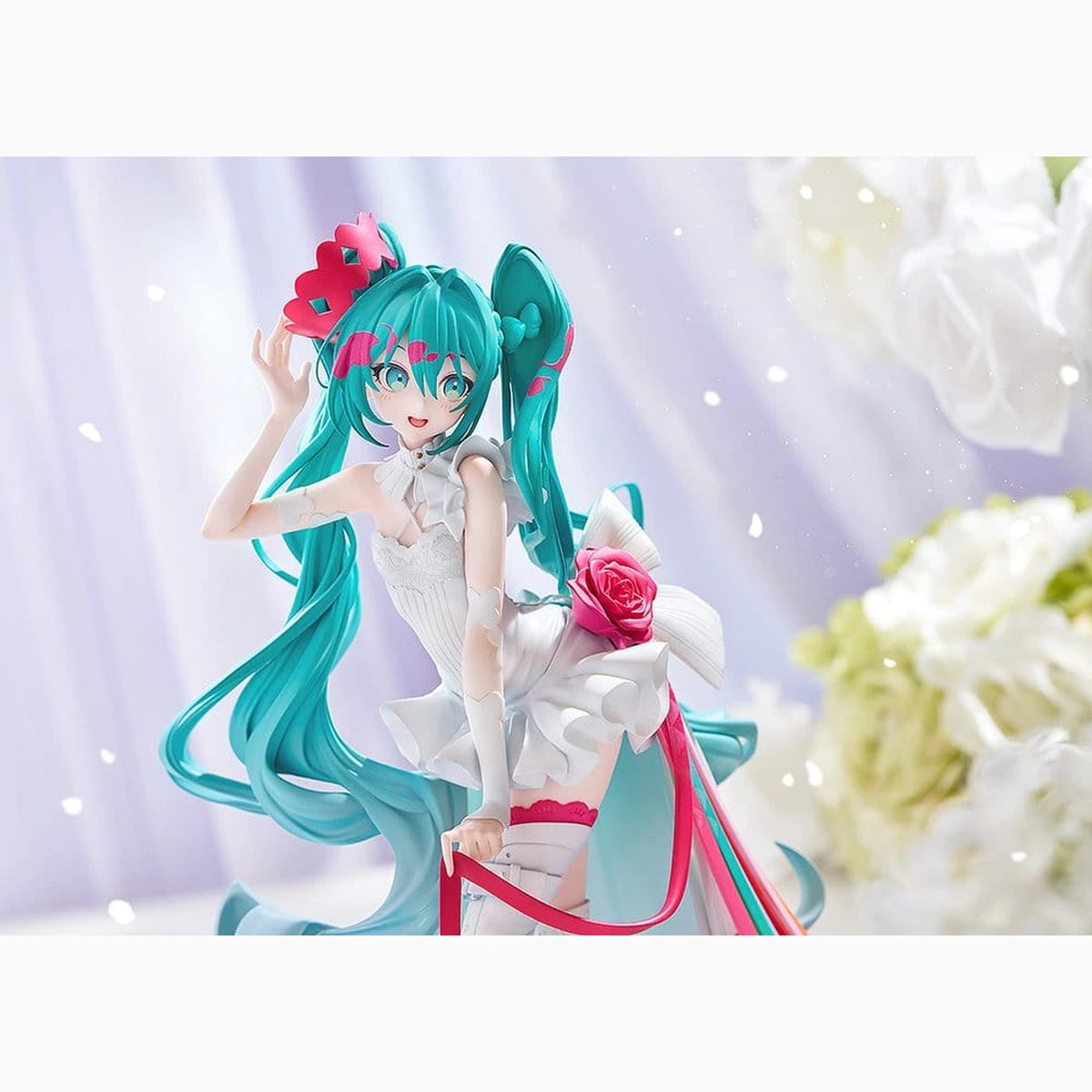 Hatsune Miku GT Project G.S. Collection figurine PVC 1/7 Racing Miku 15th "Rhapsody" 2010-2025 27 cm - Image 4
