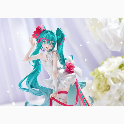 Hatsune Miku GT Project G.S. Collection figurine PVC 1/7 Racing Miku 15th "Rhapsody" 2010-2025 27 cm - Image 4