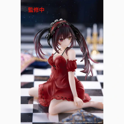 Date A Live V statuette PVC Desktop Cute Figure Kurumi Tokisaki Nightwear Ver. Renewal 13 cm - Image 5