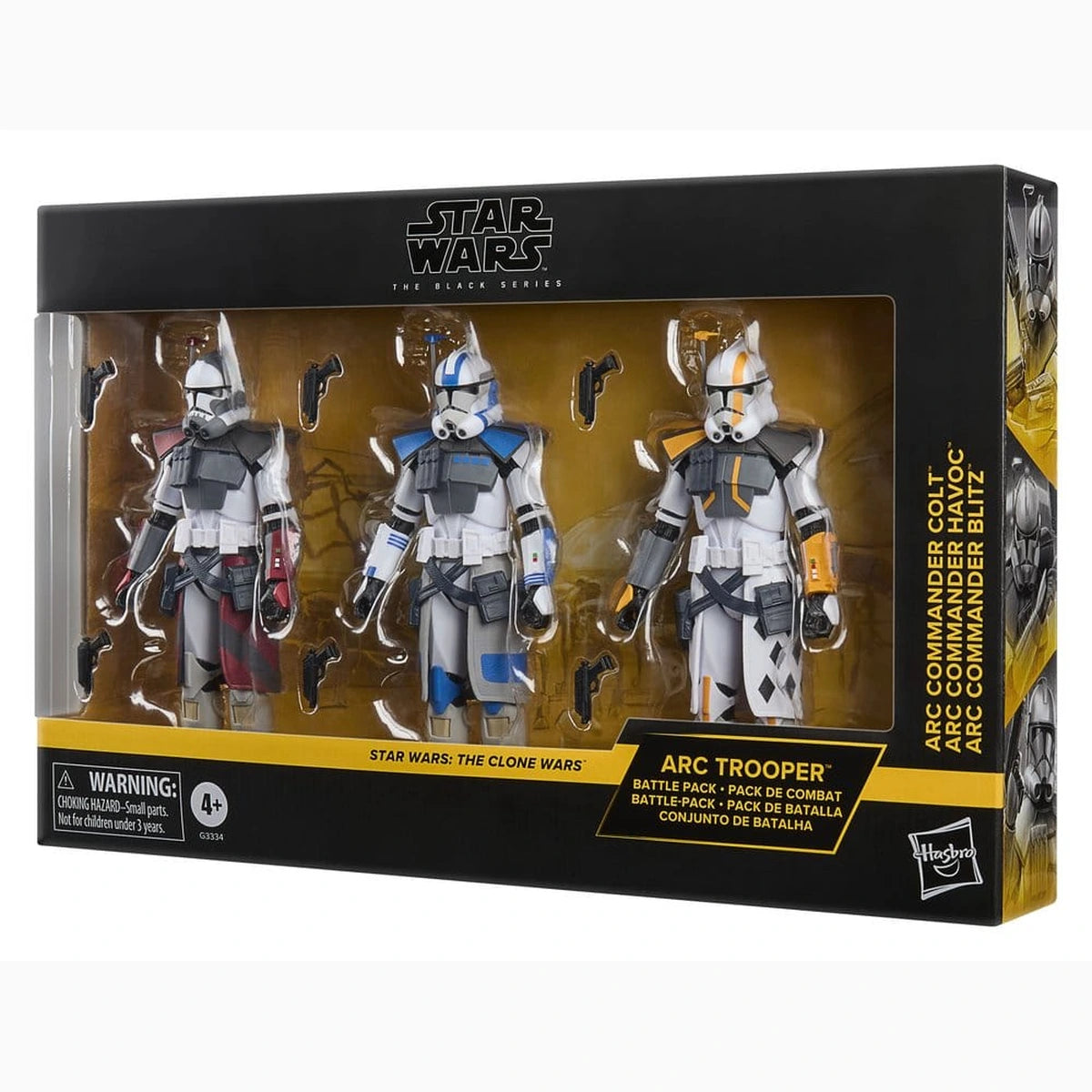 Star Wars: The Clone Wars Black Series pack 3 figurines ARC Trooper Havoc, Colt & Blitz 15 cm - Image 5