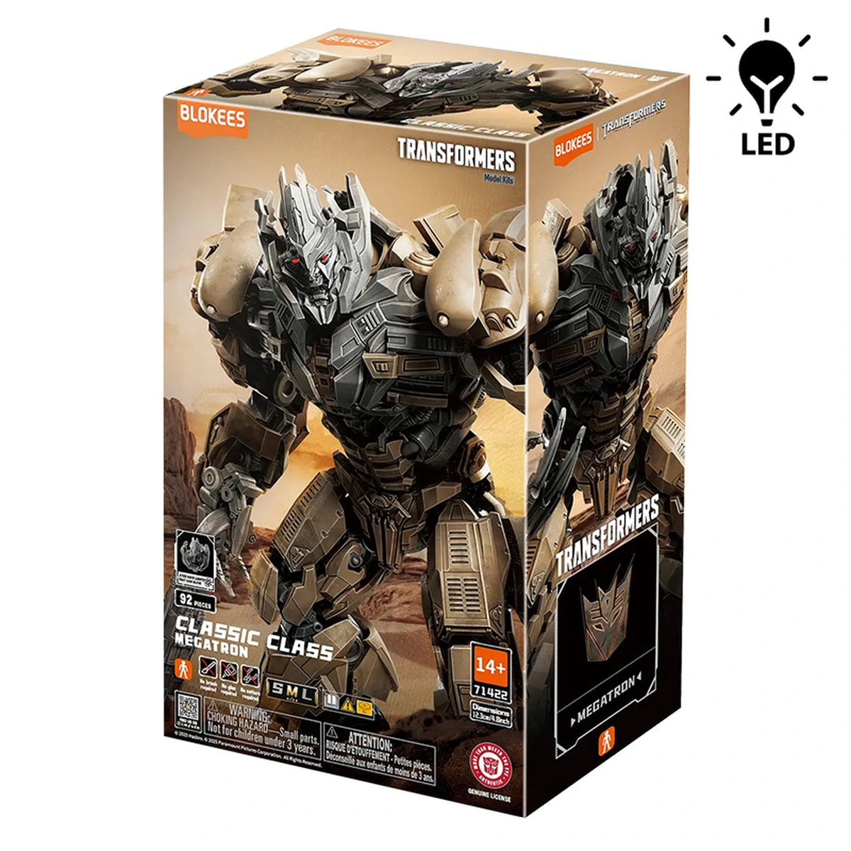 Transformers Blokees Classic Class 22 Megatron - Image 1