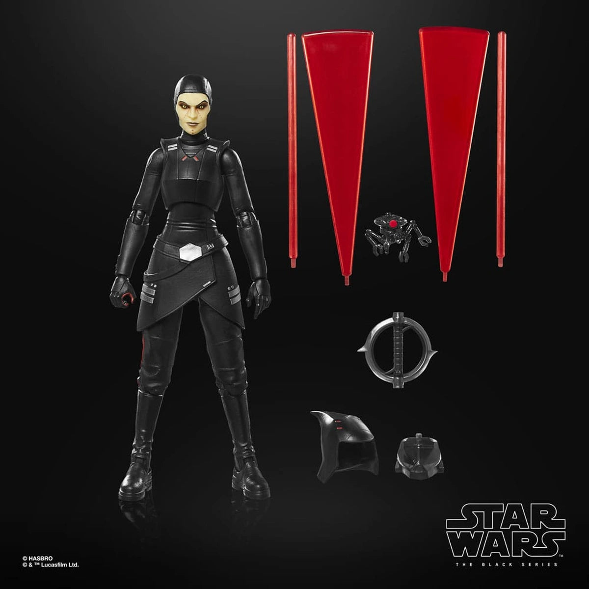 Star Wars: Rebels Black Series figurine Seventh Sister (Inquisitor) 15 cm - Image 7