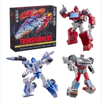 Transformers Age of the Primes pack 3 figurines Autobot Mirage & Bluestreak & Ironhide - Image 4