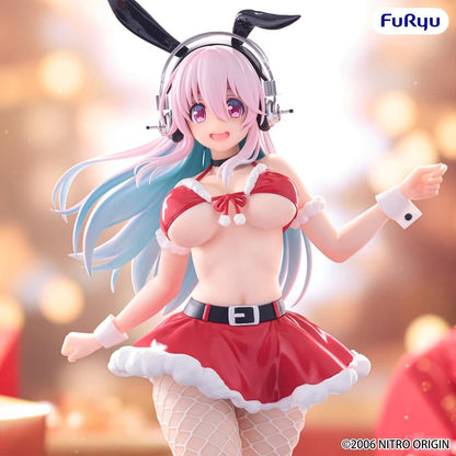 Super Sonico figurine PVC BiCute Bunnies Santa Ver. 30 cm - Image 3