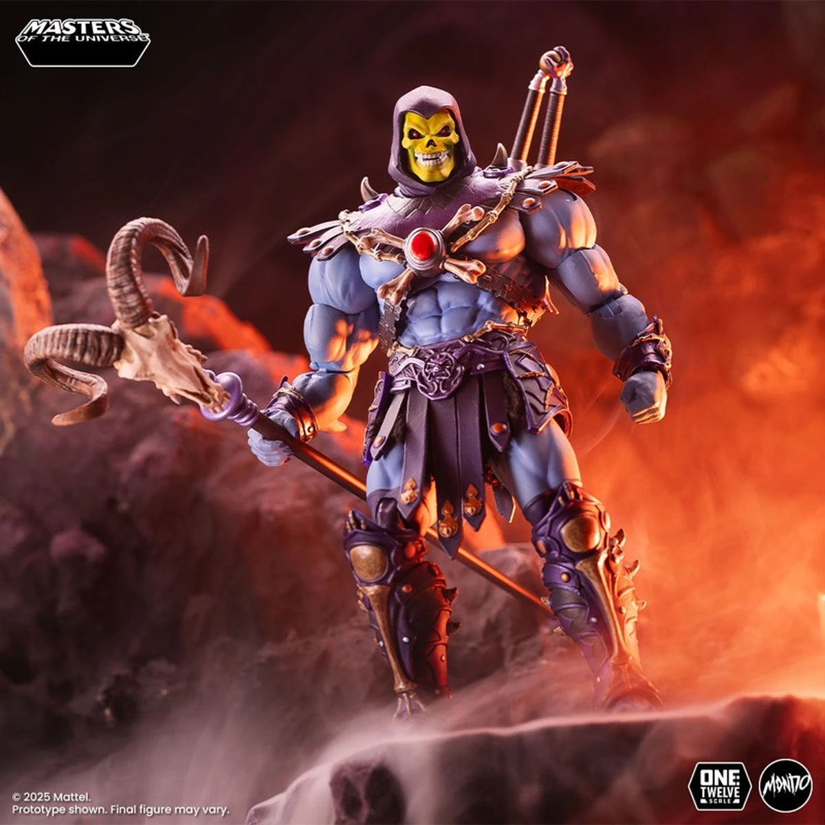 Masters Of The Universe Motu 200X Mondo 1/12 Scale Figure Skeletor - Image 5