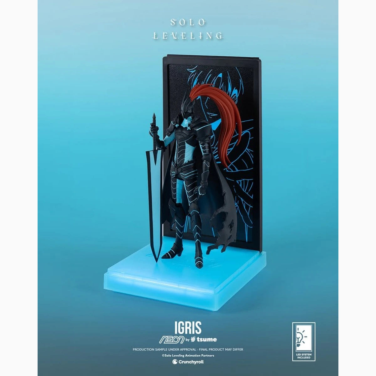 Solo Leveling figurine Neon 1/9 Igris 20 cm - Image 6