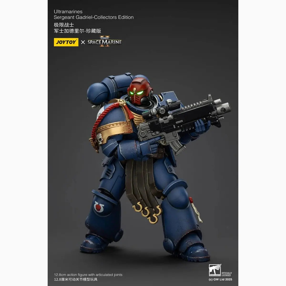 Warhammer 40,000: Space Marine 2 figurine Ultramarines Sergeant Gadriel Collectors Edition 13 cm - Image 6