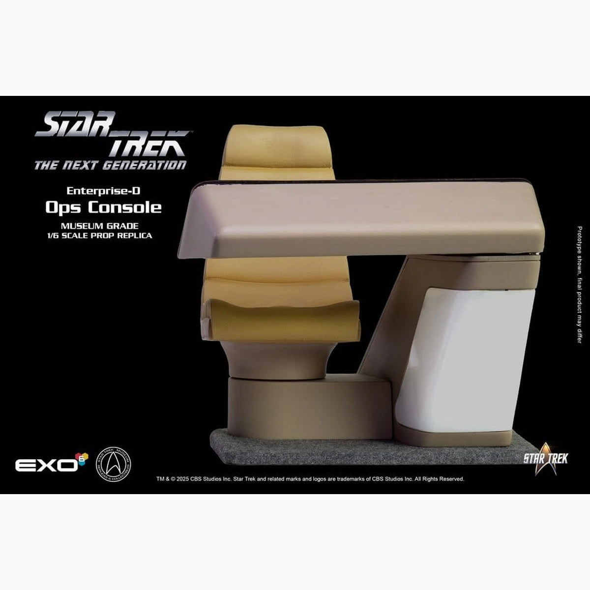 Star Trek : La Nouvelle Génération réplique 1/6 Enterprise-D Bridge OPS Console - Image 4