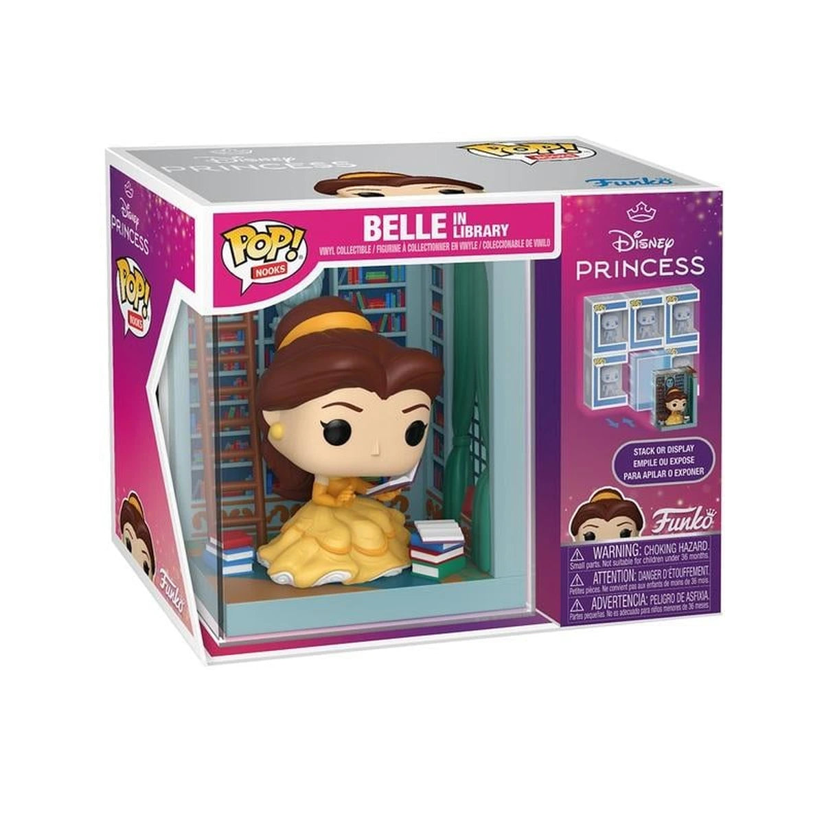 Disney Pop Nook Beauty & The Beast Belle In Library - Image 1