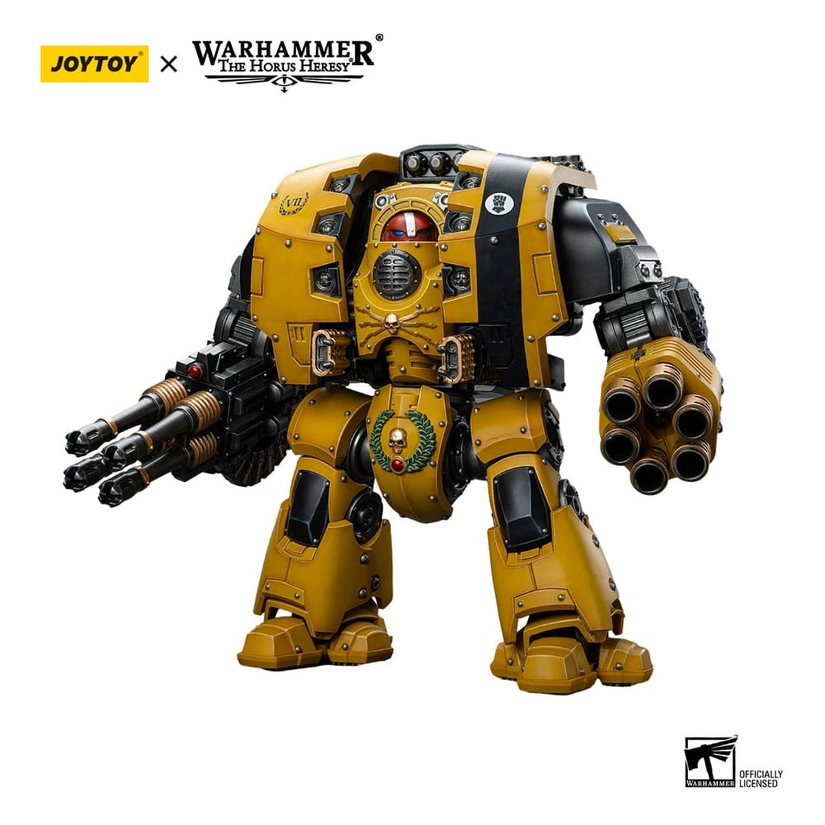 Warhammer The Horus Heresy figurine 1/18 Imperial Fists Leviathan Dreadnought with Cyclonic Melta Lance and Storm Cannon 12 cm - Image 5