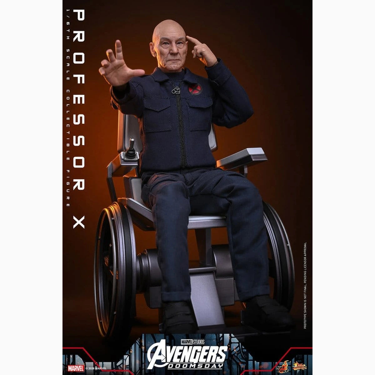 Marvel X-Men figurine 1/6 Professor X 25 cm - Image 6