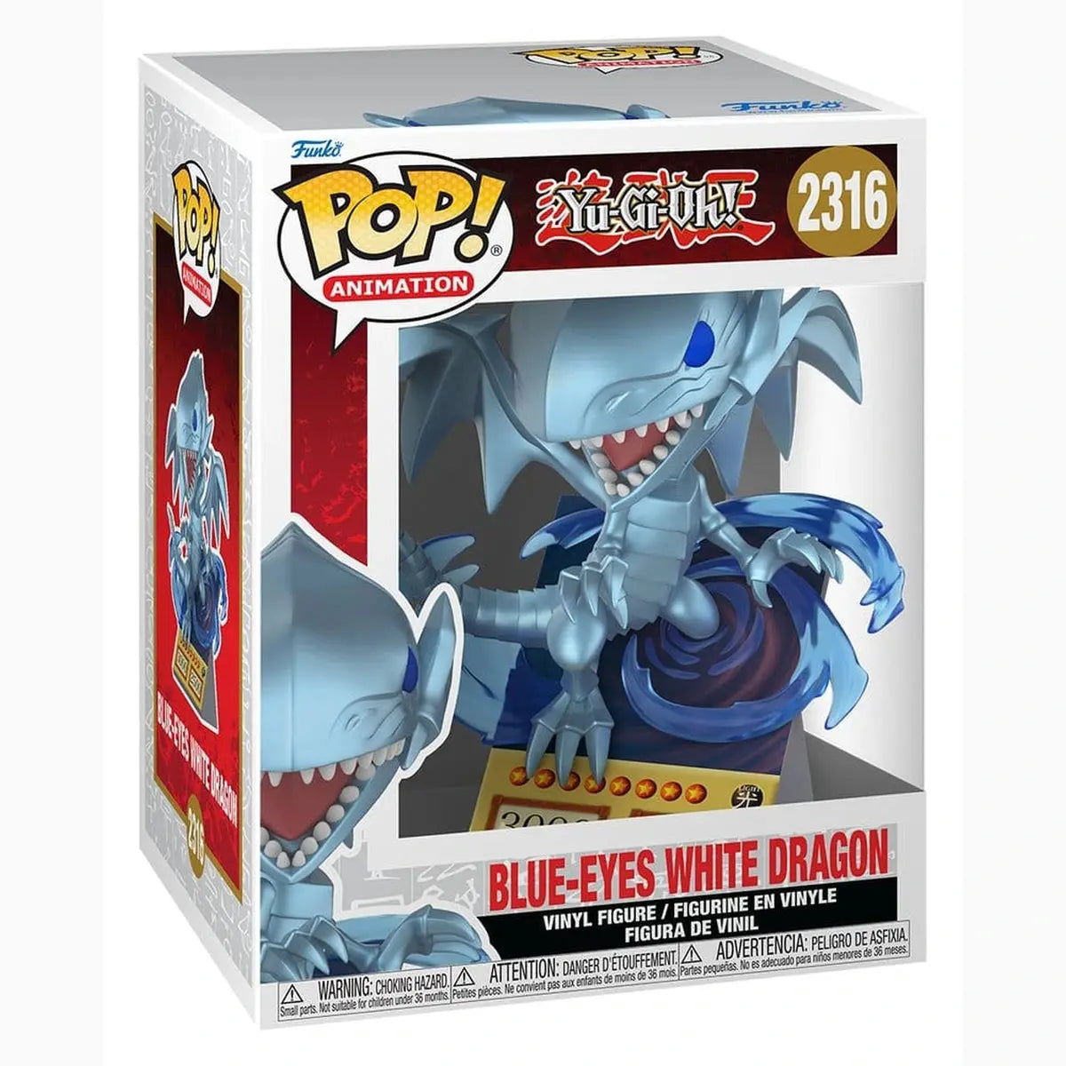 Yu-Gi-Oh! POP! Premium Vinyl figurine Blue Eyes Dragon 9 cm - Image 4
