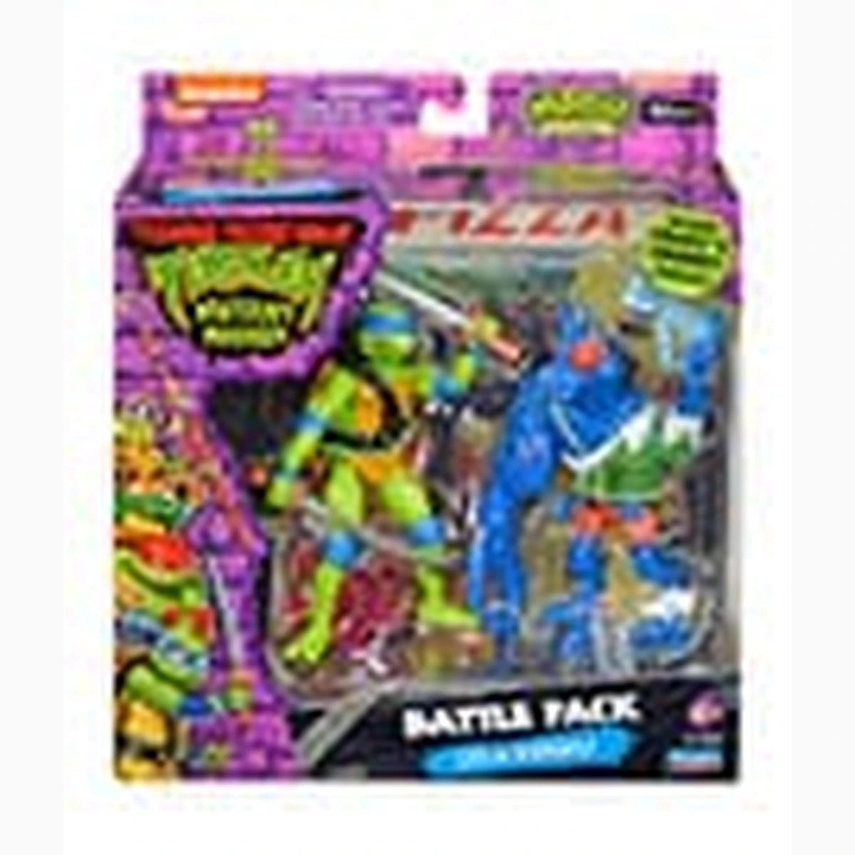 Tortues Ninja figurines Leonardo vs. Super Fly 11 cm - Image 2