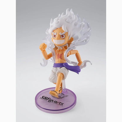 One Piece figurine World Collactable Figures x S.H. Figuarts Monkey D. Luffy Gear 5 8 cm - Image 4