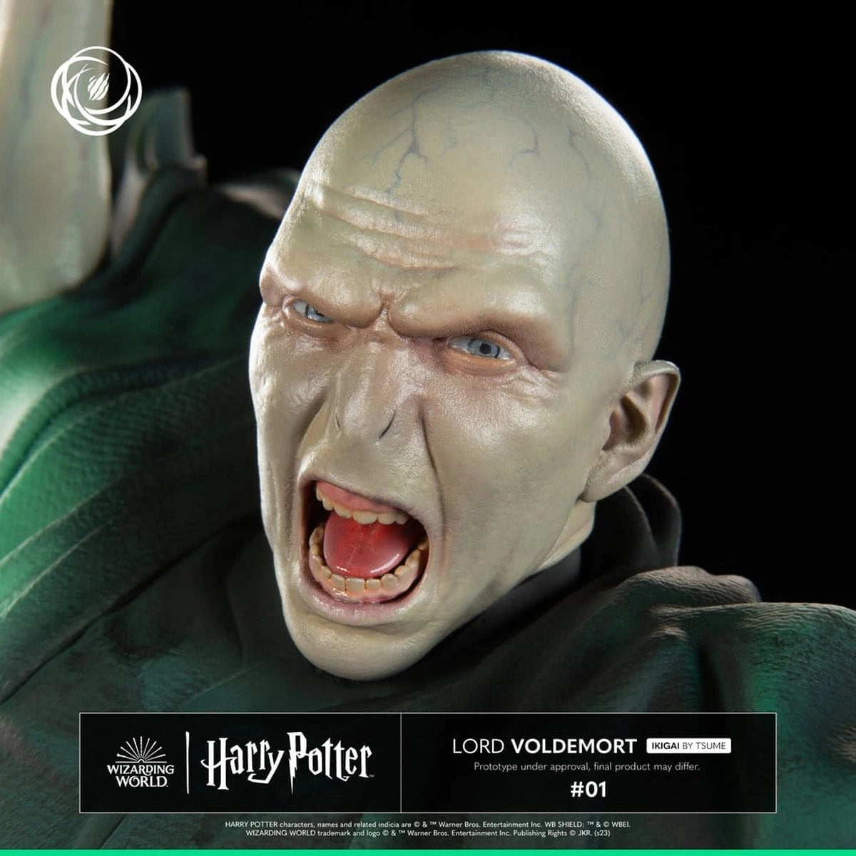 Harry Potter figurine 1/6 IKIGAI Lord Voldemort 32 cm - Image 3
