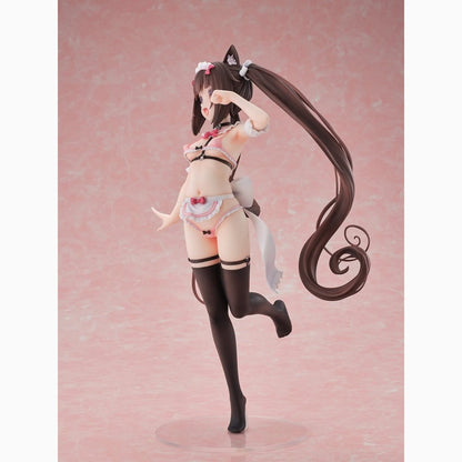 Nekopara figurine PVC 1/5.5 Chocola Micro Bikini Maid -STD Edition- 30 cm - Image 5