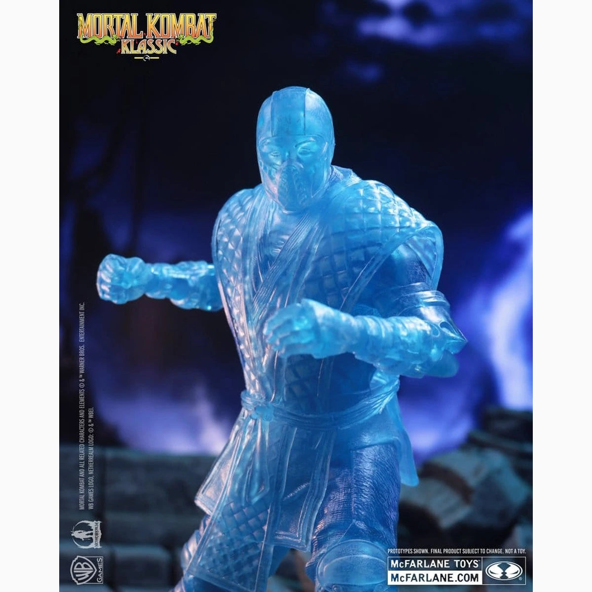 Mortal Kombat Klassic figurine Sub-Zero (Ice Clone) 18 cm - Image 6