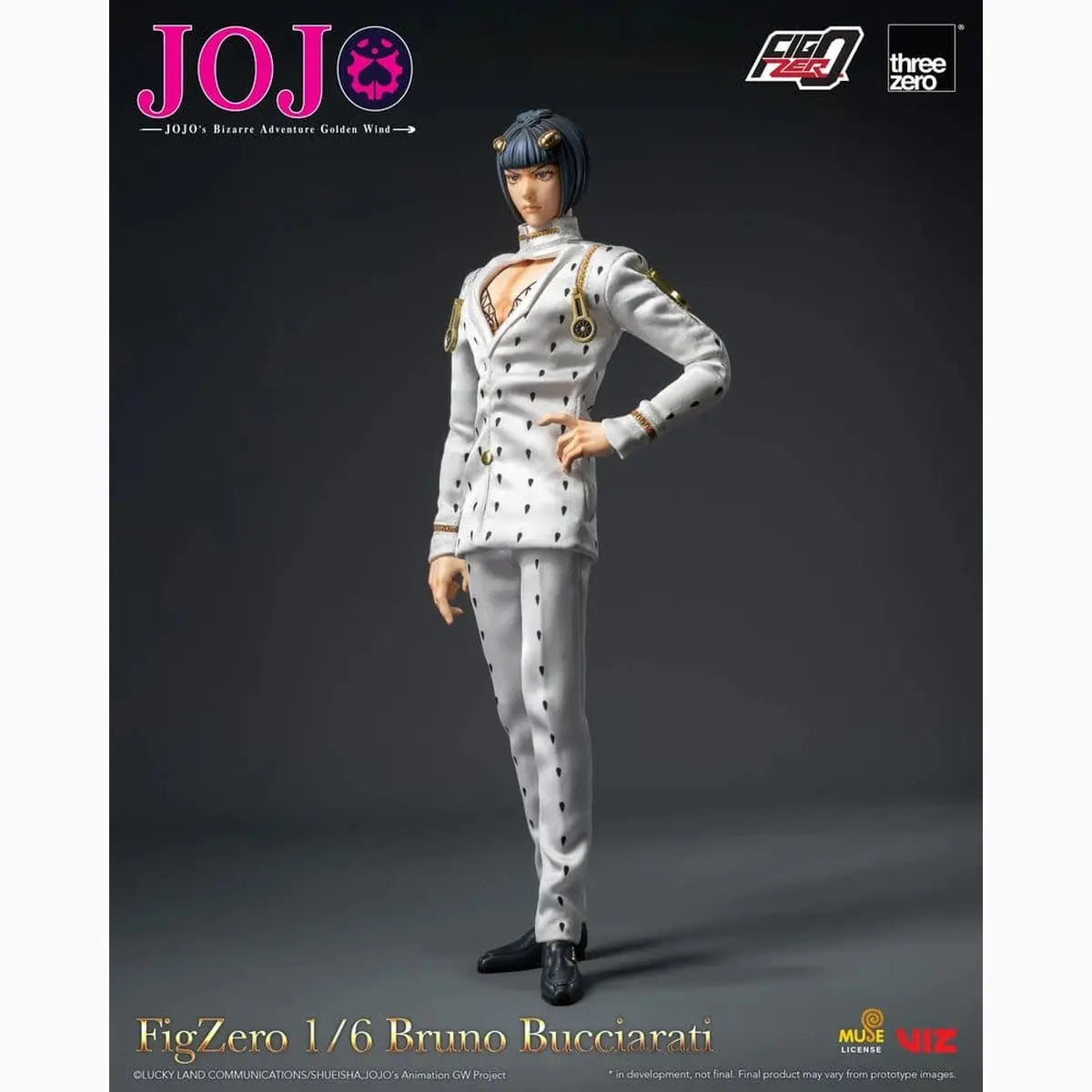 Jojo's Bizarre Adventure: Golden Wind figurine FigZero 1/6 Bruno Bucciarati 31 cm - Image 5
