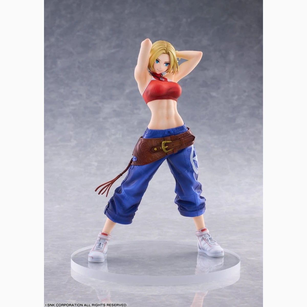 Fighting Girls Collection The King of Fighters XV figurine PVC 1/7 Blue Mary AmiAmi Limited Edition 26 cm - Image 1