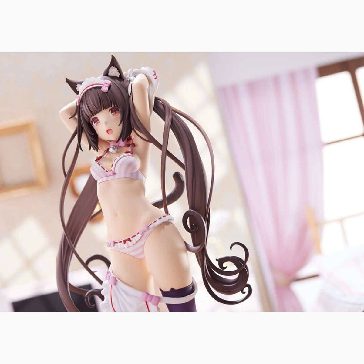 Nekopara figurine PVC 1/7 Chocola Dress up time 24 cm - Image 4