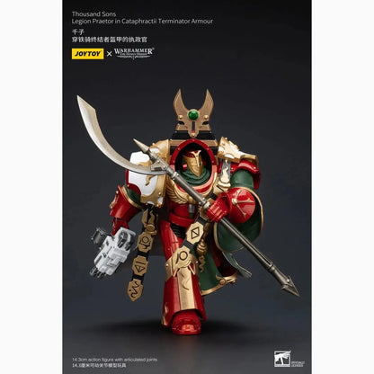 Warhammer The Horus Heresy figurine 1/18 Thousand sons Legion Praetor in Cataphractii Terminator Armour 12 cm - Image 7