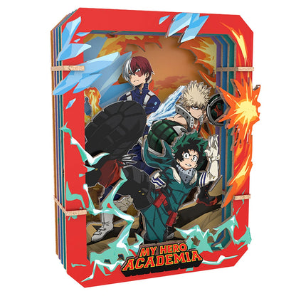 My Hero Academia Puremind Wooden Gallery M Hot Blooded Battle - Image 1