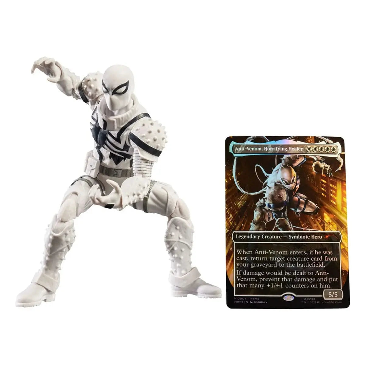 Marvel Legends Magic: The Gathering figurine Agent Anti-Venom (avec carte premium exclusive) 15 cm - Image 1