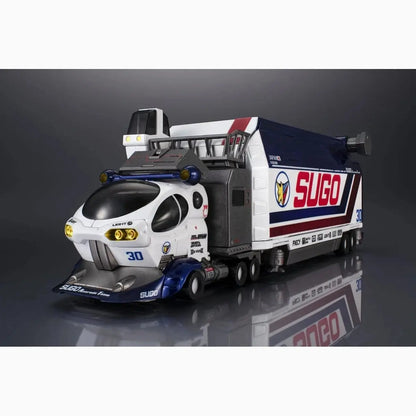 Future GPX Cyber Formula Collection pack de 2 véhicules Sugolegerd 10V5000 & Super Asurada 01 Circuit Mode Heritage Edition DX 22 cm - Image 4