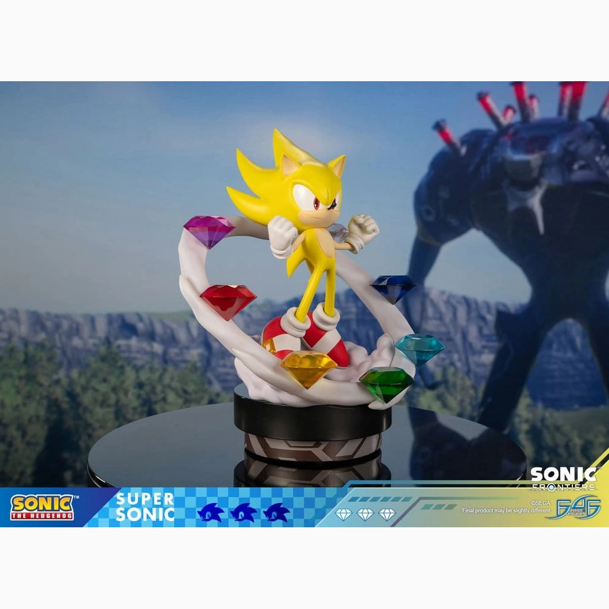 Sonic The Hedgehog resin statuette Sonic Frontiers Super Sonic 45 cm - Image 6