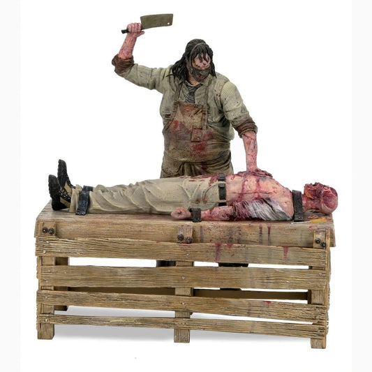 Texas Chainsaw Massacre: The Beginning diorama figurine Leatherface Slaughterhouse Boxed Set 18 cm - Image 1