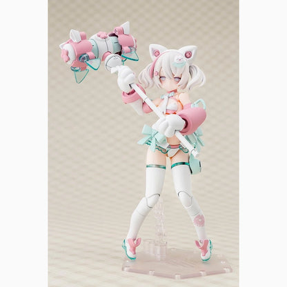 Megami Device Plastic Model Kit 1/1 Puni Mofu Shiro Mao 14 cm - Image 4