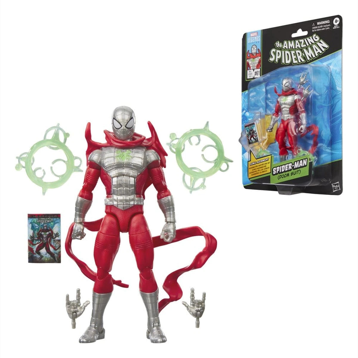 The Amazing Spider-Man Marvel Legends figurine Spider-Man (Doom Suit) 15 cm - Image 3