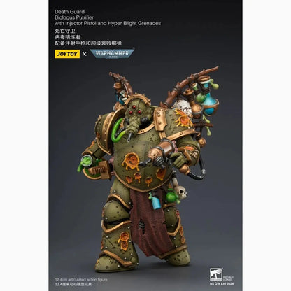Warhammer 40,000 figurine Death Guard Biologus Putrifier 12 cm - Image 7