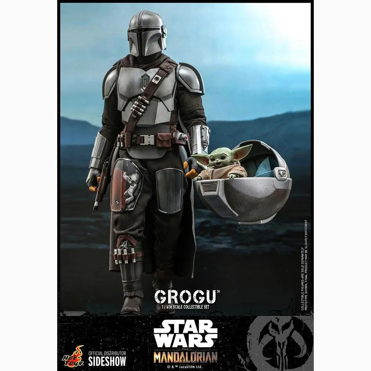 Star Wars The Mandalorian figurines 1/6 Grogu - Image 4