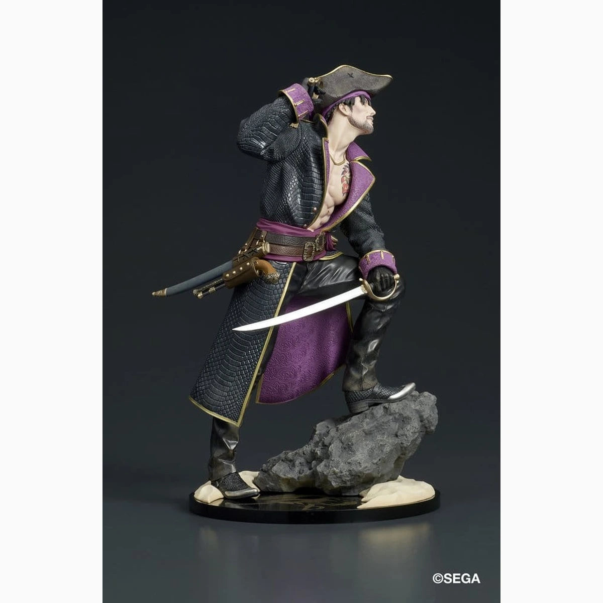Like a Dragon: Pirate Yakuza in Hawaii DIGSTA figurine PVC Captain Majima (Goro Majima) 18 cm - Image 5