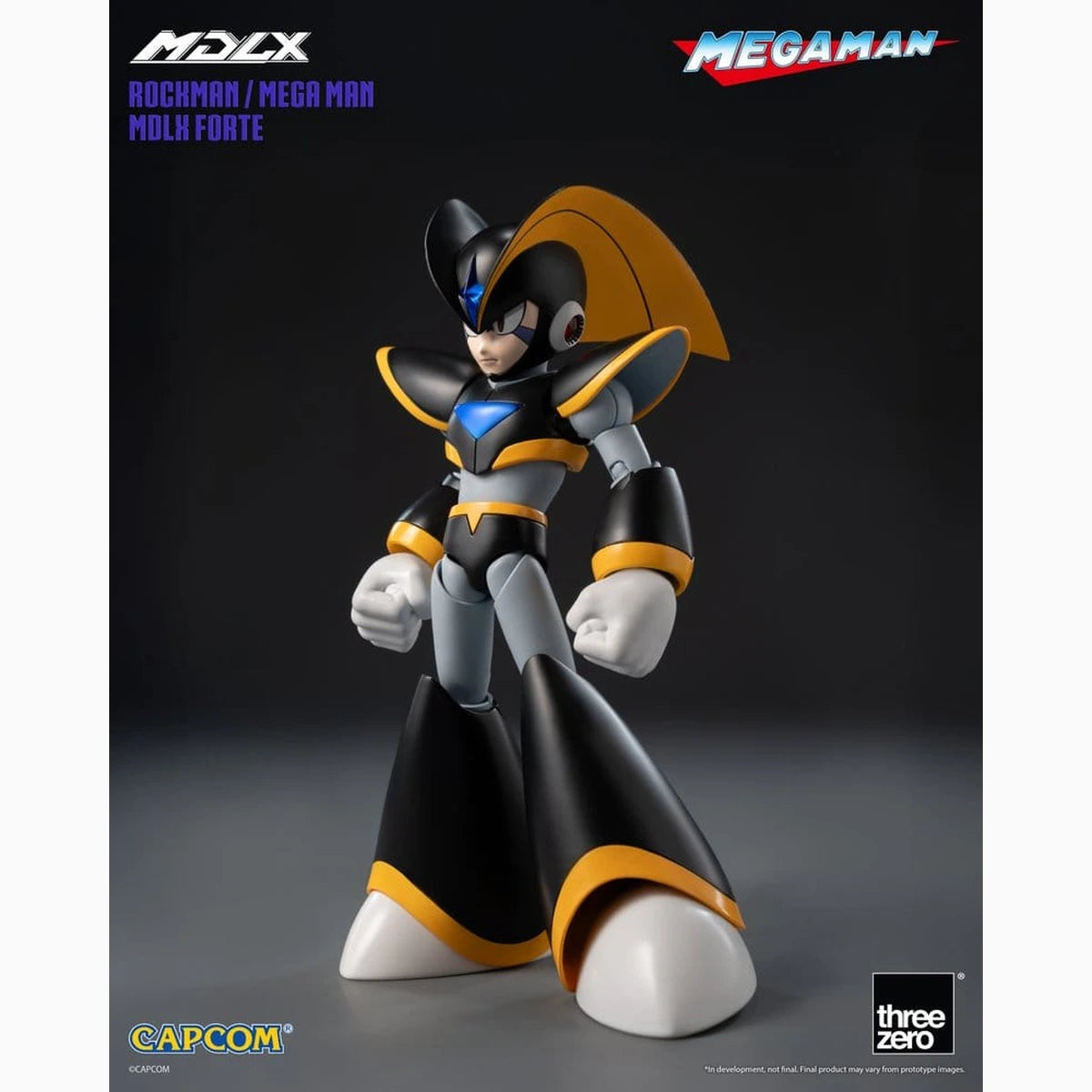 Mega Man figurine MDLX Rockman / Mega Man Forte 10 cm - Image 3