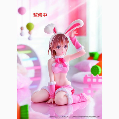 A Certain Scientific Railgun figurine PVC Moflock Mikoto Misaka (Fluffy Bunny Ver.) 13 cm - Image 3