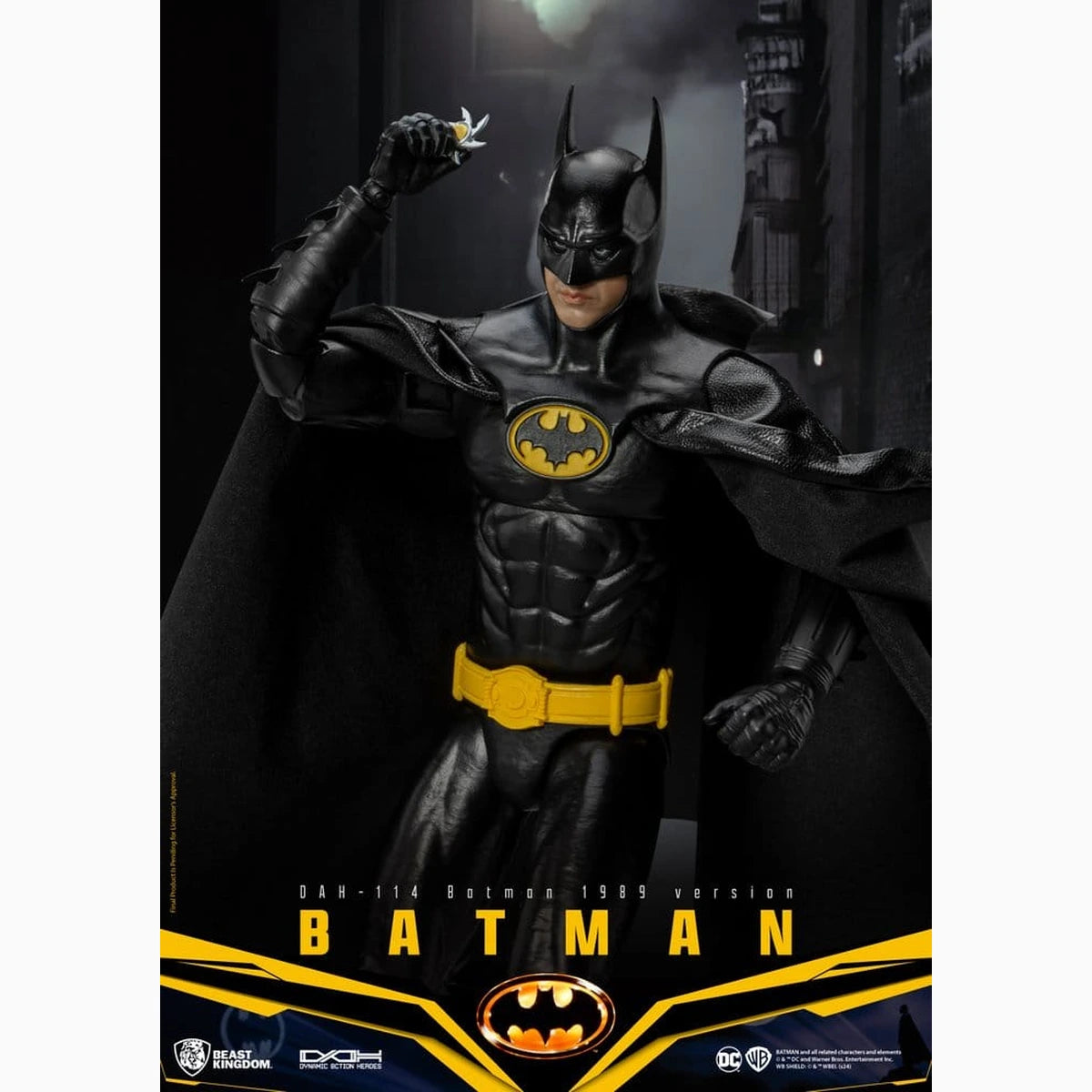 DC Comics Dynamic 8ction Heroes Figurine Batman 1989 Version Standard 21 cm - Image 6