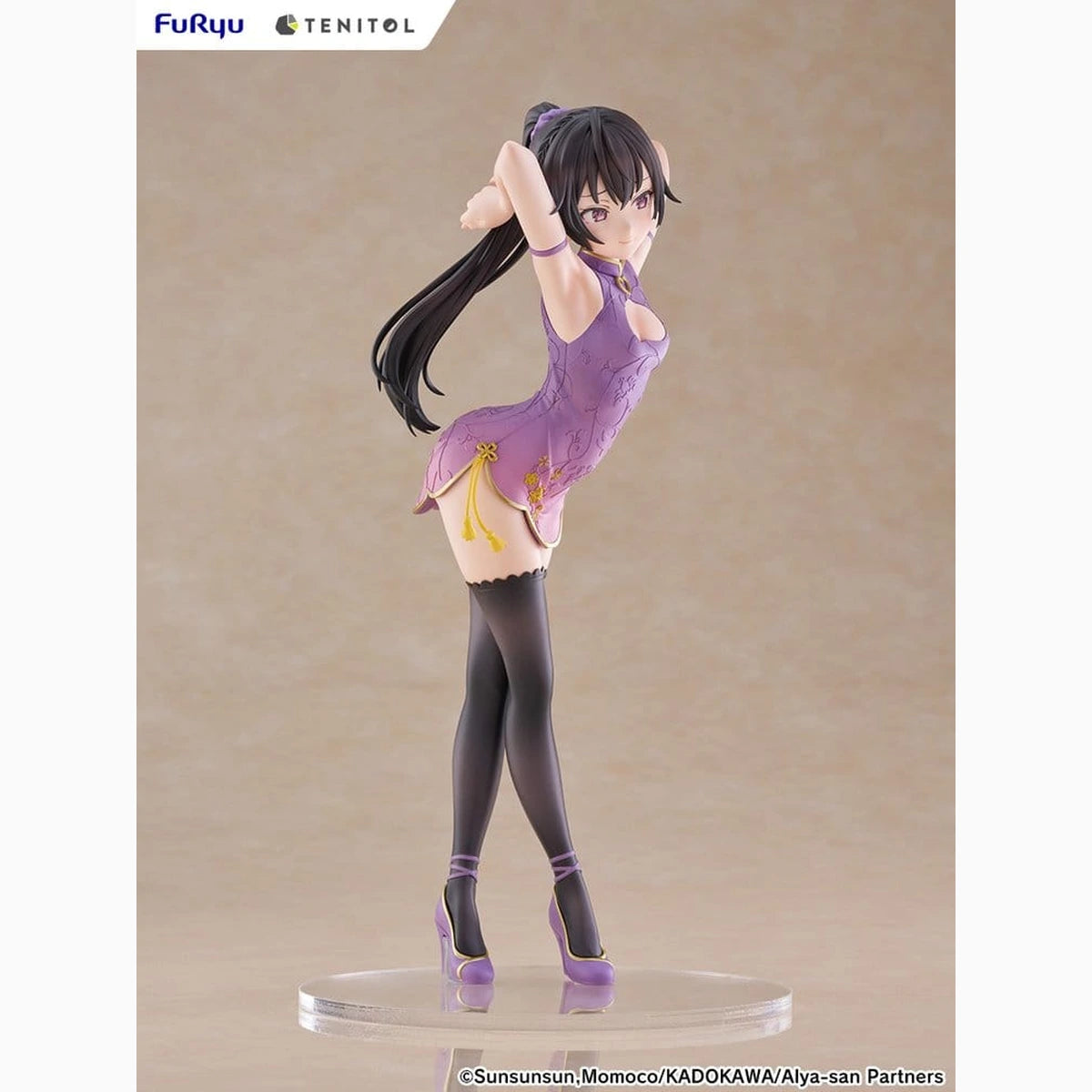 Alya Sometimes Hides Her Feelings in Russian figurine PVC Tenitol Tall Yuki Suou Cheongsam Ver. 28 cm - Image 6